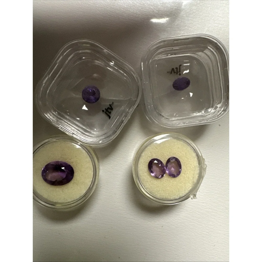 JTV Jewelry Television Purple Loose‎ Gemstones Sri Lanka Faceted Lot